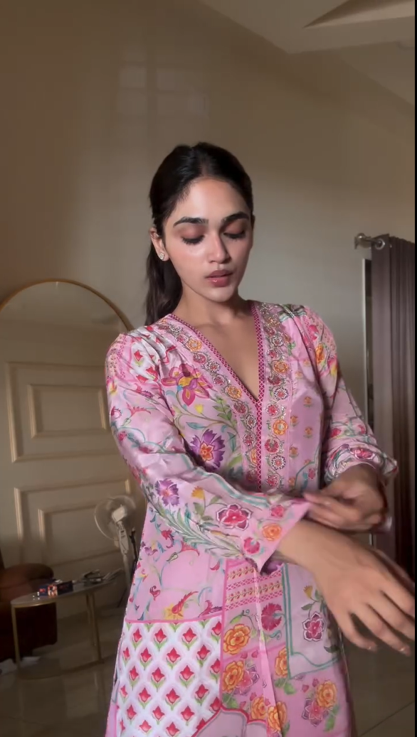 Sorbet Abstract Kurta Set