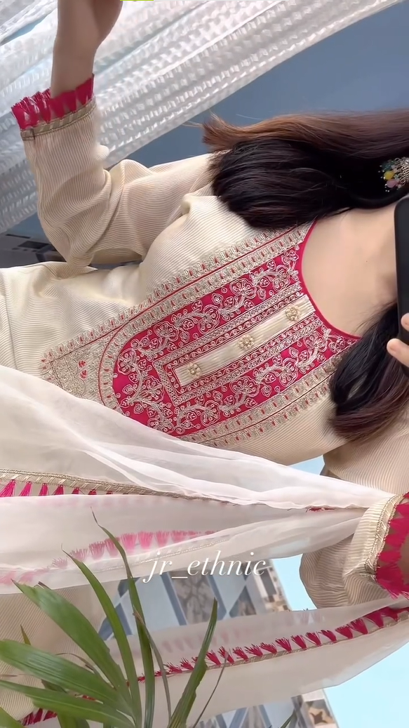 Women Plain Cotton kurta Set