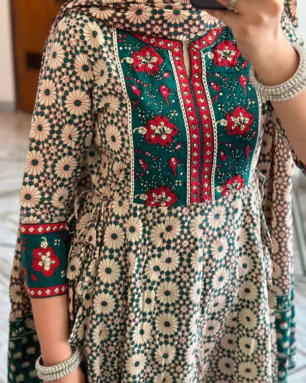 SAMARIYA PASTAL COTTON SUIT SET