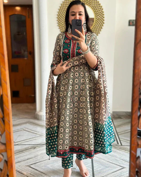 SAMARIYA PASTAL COTTON SUIT SET